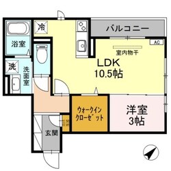 MINT甲子園五番町の物件間取画像